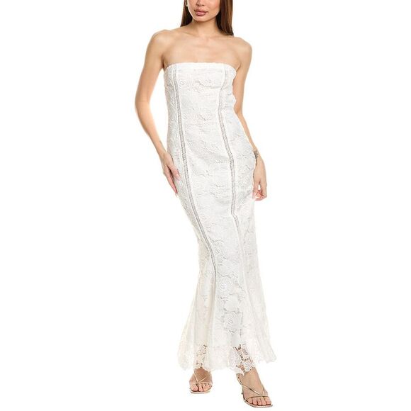 Rococo Sand WomensRain Maxi Dress, White
